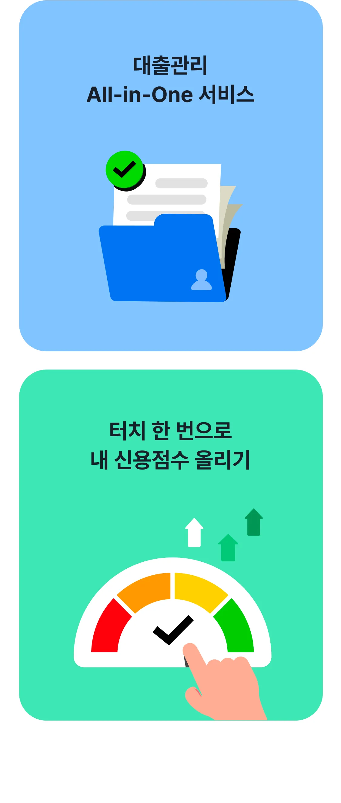 금리 진단, 대출 관리 서비스 KB알다